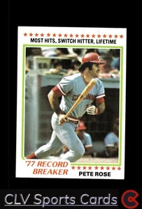 Baseball sports Topps Pete Rose Cincinnati Reds Near Mint or Better - Picture 1 of 2