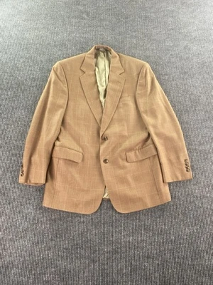 Jos. Abrigo deportivo A Bank 41 R naranja seda lana ventana lujo verano premium Foto 1 de 4