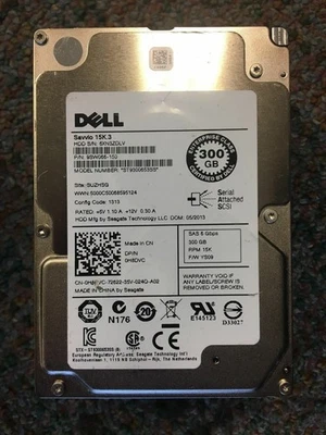 Dell SAVVIO 15K.3 H8DVC 0H8DVC 300GB 15000RPM 6Gb/s 64MB 2.5IN SAS Hard Drive - Bild 1 von 4