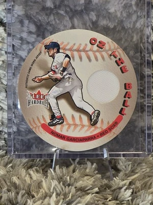 2003 Fleer Hardball On the Ball Game-Worn Jersey Nomar Garciaparra - Red Sox - Image 1 of 2