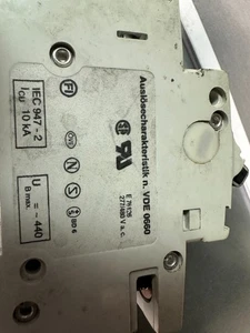 ABB BREAKER VDE-0660 S273-1C16, USED - Picture 1 of 2