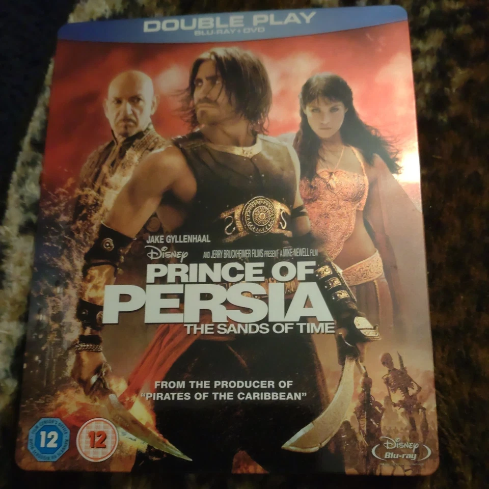 prince of persia Steekbook the sands of time double play Blu ray & DVD like new - Image 1 of 4