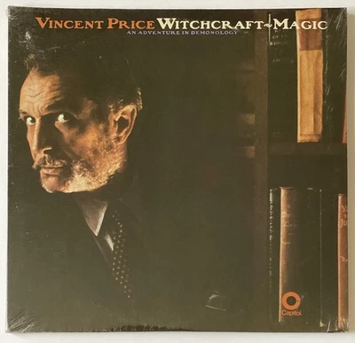 VINCENT PRICE~WITCHCRAFT-MAGIC~Adventure Demonology SEALED Orig 1969 HORROR 2 LP - Image 1 of 4