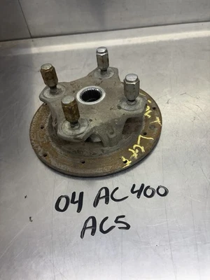 03 04 05 Arctic Cat 400 500 4X4 Conjunto de disco de freno de cubo de rueda delantero L/R 0502-421 Foto 1 de 3