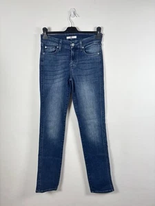 Seven 7 For All Mankind Jeans Size 26 Kimmie Straight Slim Evolution All Time - Picture 1 of 11