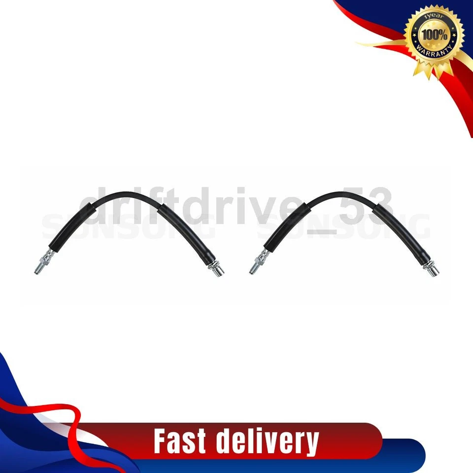 Sunsong Brake Hose Line Pair Fits 2012 2013 2014 2015 2016 2017 Ford Explorer - Image 1 of 4