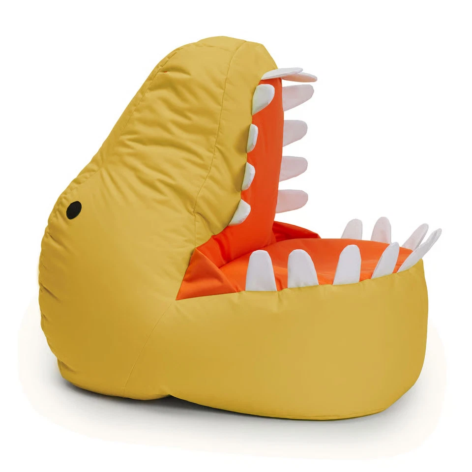 LUMALAND Kindersitzsack Dino Sitzsack Spiel Kissen Sessel Sitz EPS Perlen - Bild 1 von 1