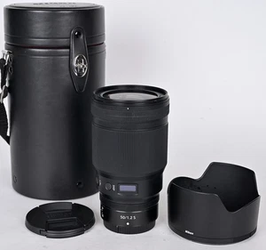 EX+++ Nikon Z mount 50mm f1.2 S Prime Standard Normal Beast Lens with Warranty - Picture 1 of 13