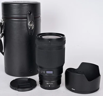 EX+++ Nikon Z mount 50mm f1.2 S Prime Standard Normal Beast Lens with Warranty - Image 1 of 4