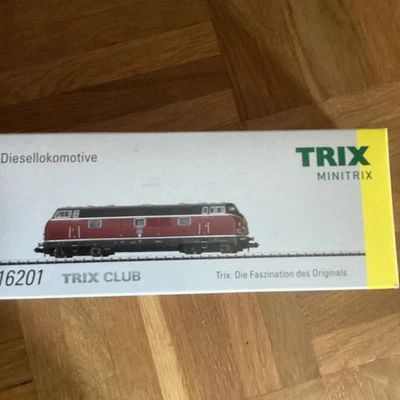 Minitrix N 16201 Diesellok V200 -DIGITAL+SOUND- Licht, NEM, in OVP neuwertig   - Bild 1 von 4