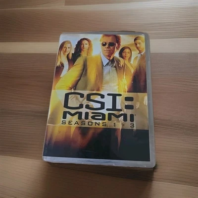 CSI Miami: The Complete первые 3 сезона (сезоны 1, 2 и 3 на DVD) - Изображение 1 из 4