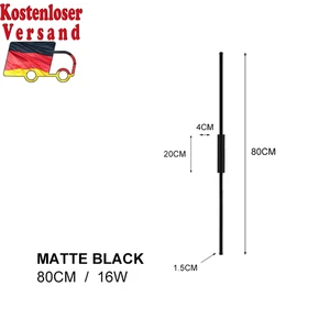 Modern Long Led Wall Lights for Bedroom Living Room Home Decor Bathroom Mirror W - Bild 1 von 12