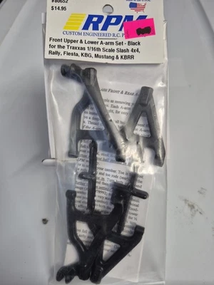 RPM Front A-arms for the 1/16th Scale Traxxas Slash 4×4 Related Models # 80652 - Image 1 of 4