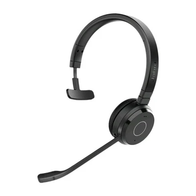 Jabra Evolve 65 TE (Third Edition) Wireless Dual-Ear Headphones Black - Image 1 of 4