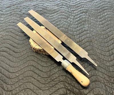 Lot of 2 Large Files & 1 Rasp - 1/2 Round - Craftsman, Ace, & Simonds - Image 1 of 4