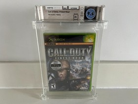 Call of Duty: Finest Hour (Xbox) WATA 9.6 A+ Graded New Sealed CGC VGA PSA 1st