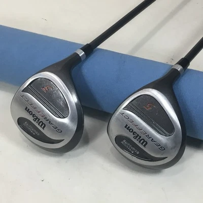 2 maderas de calle Wilson Gear Effects #3,5 Titanium Comp. Carbono grafito R-Flex diestro Foto 1 de 4