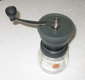 Hario Skerton Ceramic Burr Hand Crank Coffee Mill Grinder w/ Glass Bowl Japan - Picture 1 of 7