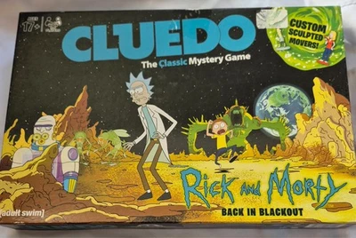 Rick and Morty Cluedo Mystery Family Board Game "Back In Blackout"  2-6 Player - Image 1 of 4