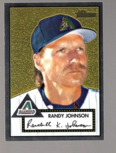2001 Topps Heritage Chrome #CP61 Randy Johnson /552