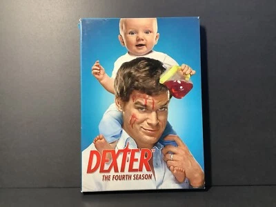 Dexter: The Fourth Season (4-DVD Box Set, 2010) - Serial Killer TV Show - Accep. - Image 1 of 4
