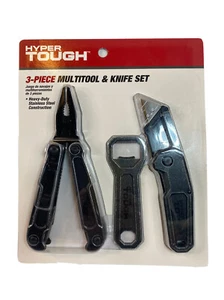 3 Piece Multi tool And Knife Hyper Tough Heavy-Duty Stainless Steel Construction - Picture 1 of 8