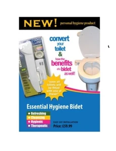 Fresh Water Bidet Spray Toilet Seat Attachment Non-Electric. All Parts Included - Picture 1 of 1