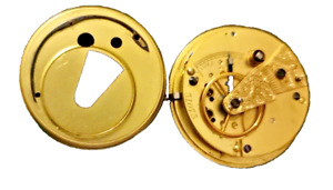 Vintage 30173 40mm key set enamel dial pocket watch movement spares repairs