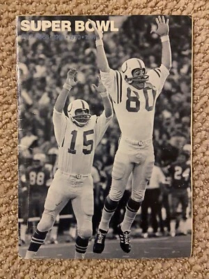 Vintage 1971 NFL Super Bowl 24 pages - Image 1 of 4
