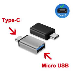 NEUF adaptateur convertisseur de port mâle Micro USB C 3.1 Type C femelle vers USB 3.0 type A - Photo 1 sur 7