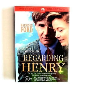 Regarding Henry DVD 1991 Drama, Harrison Ford, Annette Bening, Region 4, VGC - Bild 1 von 7