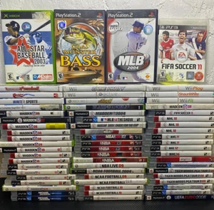 Ps2 Xbox Ps3 Xbox 360 Wii Sport Games Tested : Pick And Choose - Picture 1 of 152