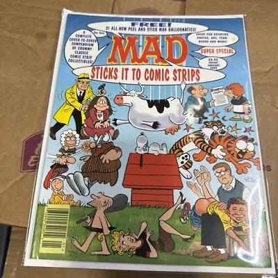 January 1995 Super Special Mad Magazine – Comic Strips  MINTY  CONDITION - Image 1 of 4