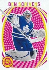 2013-14 O-Pee-Chee RETRO #386 BEN SCRIVENS - Toronto Maple Leafs