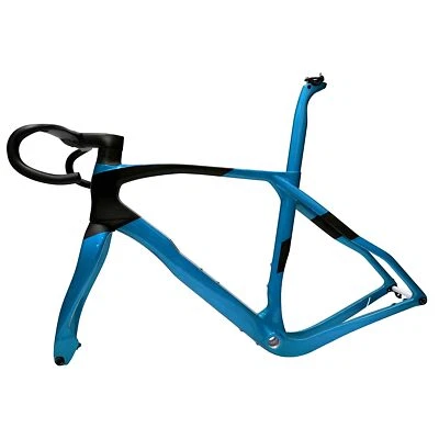 Cuadro de grava de carbono Airwolf T1100 700x45c Aero GREVIL bicicleta de ciclocross todoterreno Foto 1 de 4