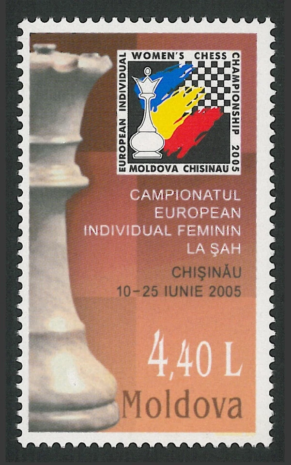 Moldova 2005 Chess MNH stamp - Image 1 of 1