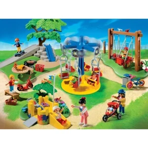 ⛹️PLAYMOBIL 5024 CITY LIFE PARK PLAYGROUND SET ORIGINAL BOX W/ ASSEMBLY SHEET🏃 - Picture 1 of 12