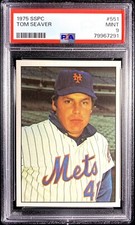 1975 SSPC #551 Tom Seaver PSA 9