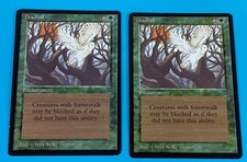 SET OF 2 MTG Magic The Gathering Deadfall Legends English VF Very Fine Green
