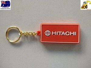 Hitachi Key Ring Plant Digger Equipment Excavator Dozer Roller Keyring - Picture 1 of 4