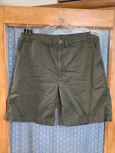Mens Nautica Clipper Cotton Shorts Dark Green 38X9.5 - Picture 1 of 9