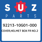 92213-10G01-000 Suzuki Cover,Helmet Box Fr No.2 9221310G01000, New Genuine Oem P