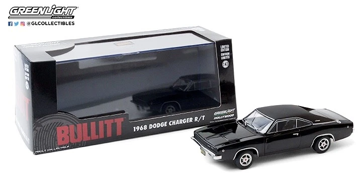 Greenlight 86432 1/43 - Steve McQueen Bullitt 1968 Dodge Charger R/T - Immagine 1 di 1