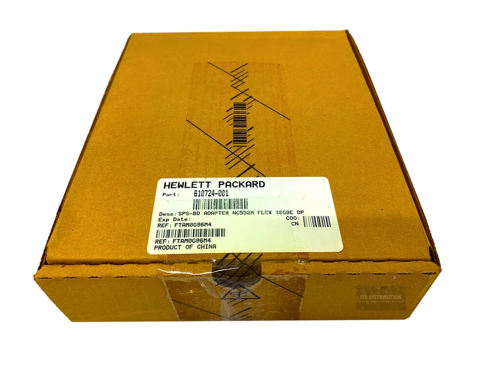 610724-001 | HP NC552M 10GB 2 Port Flex 10 Ethernet Adapter BRAND NEW - Image 1 of 4