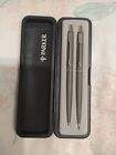 Parker Classic Grey mate Flighter Ball Point Pen and Pencil Set NEW