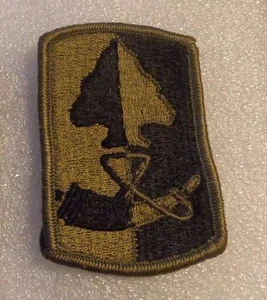 ARMEE PATCH, 187TH INFANTRY BRIGADE, EARLY SUBDUED - Bild 1 von 1