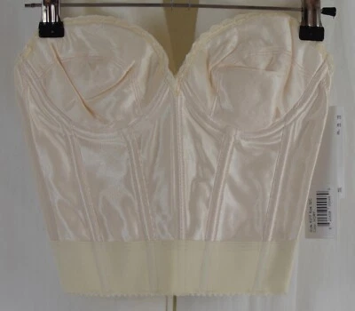 Dominique 女式 Noemi 露背无肩带紧身新娘文胸象牙色 32C 码 — 第 1/3 张图片