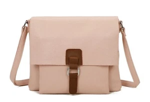 Damen Umhängetasche Kuriertasche Schultertasche Schultertasche Damenhandtasche Drehverschluss - Bild 1 von 15