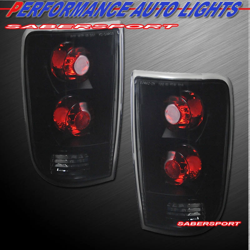 Set of Pair Black Smoke Taillights for 1995-2005 Blazer Jimmy / 96-01 Bravada - Image 1 of 1