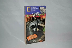 National Geographic Kids Video Really Wild Animals VHS - Imagen 1 de 3